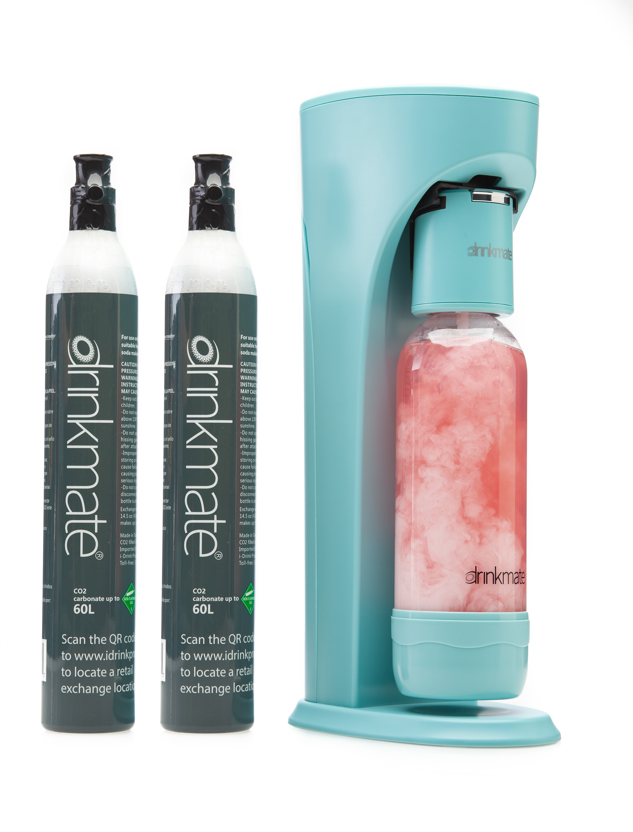 Starter Kit White Drinkmate & 2 cylinders – Drinkmate Puerto Rico