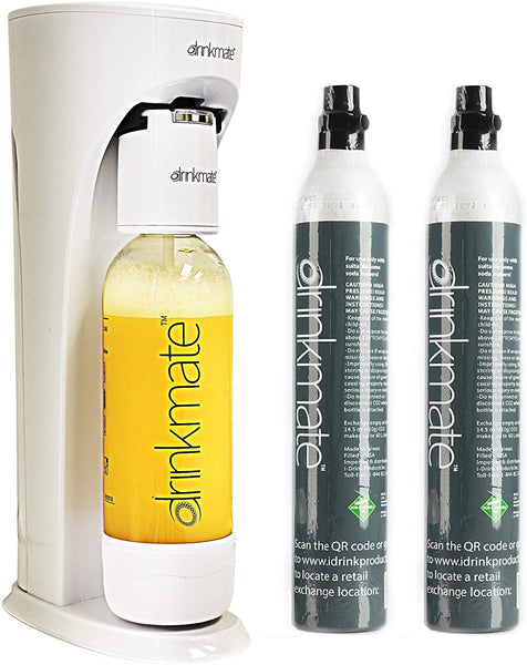 Starter Kit White Drinkmate & 2 cylinders – Drinkmate Puerto Rico